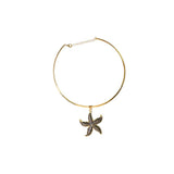 316 Stainless Steel Starfish Necklace