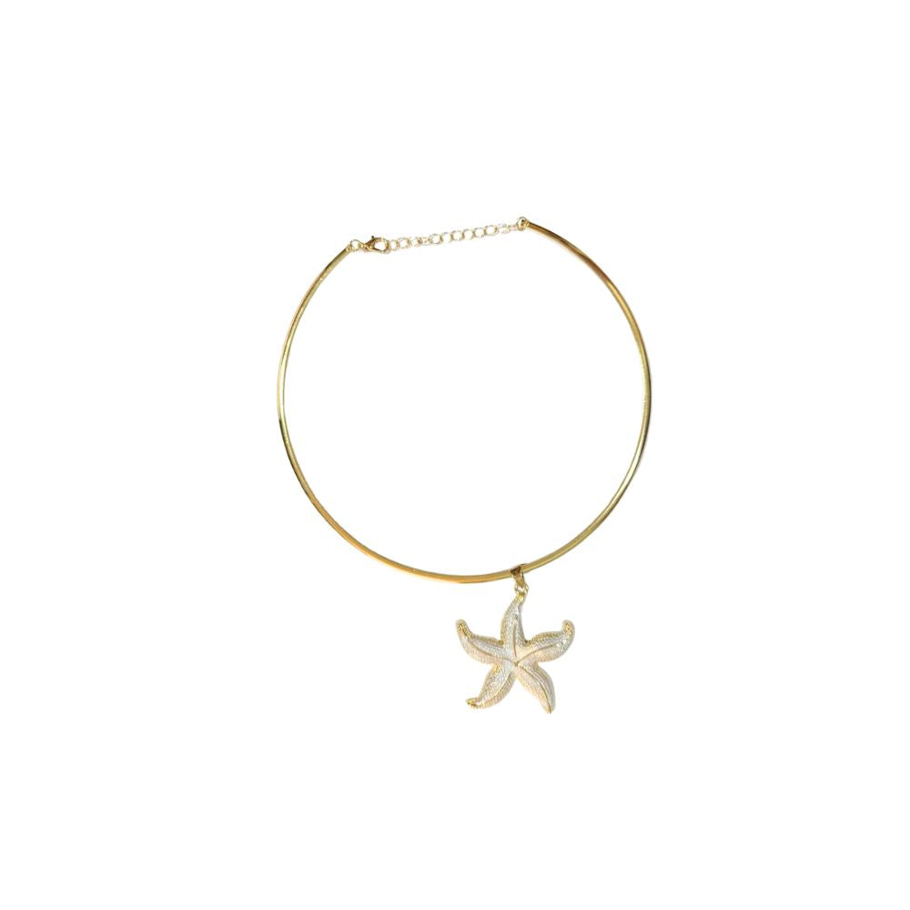 316 Stainless Steel Starfish Necklace