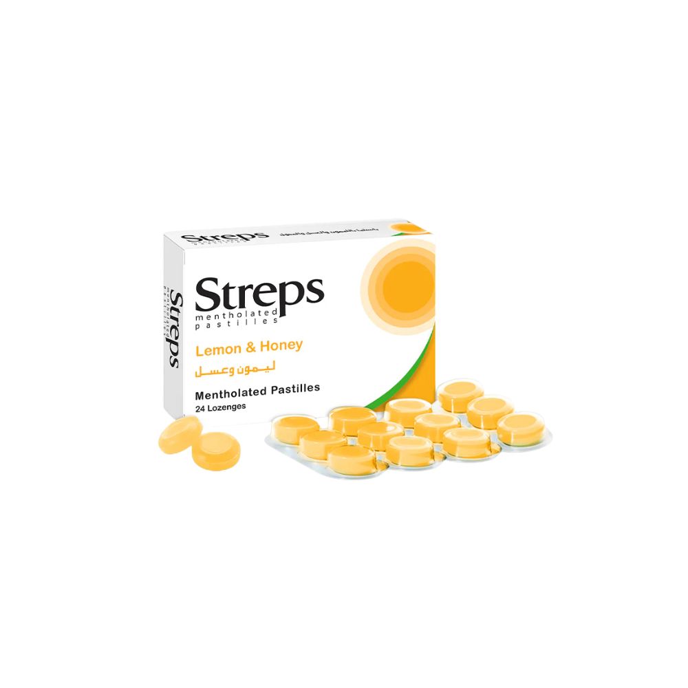 Luna Streps Mentholated Pastilles