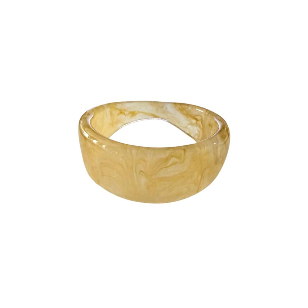 Bakelite Acrylic Bangle Bracelet