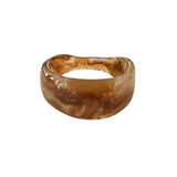 Bakelite Acrylic Bangle Bracelet