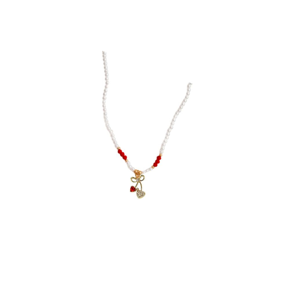 Heartbeat Pearl Necklace