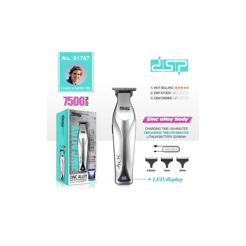Dsp Mr.Magic Zinc Alloy Hair Clipper 91767