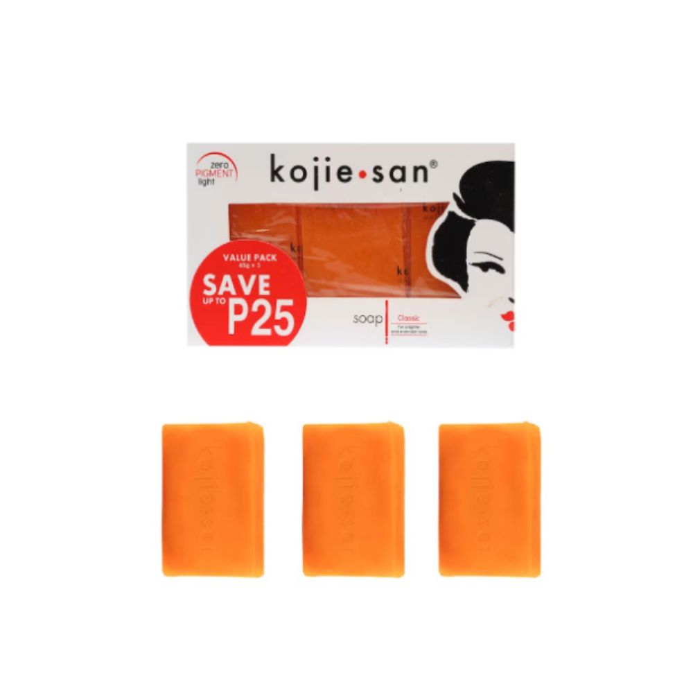 Kojie San Skin Lightening Soap Save Pack 3Pcs
