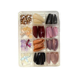 False Nails DIY Hand Made 60 Pcs