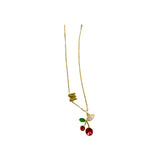 316 Stainless Steel Cherry Chun Necklace