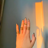 316 Stainless Steel Rings Of Power (4pcs)