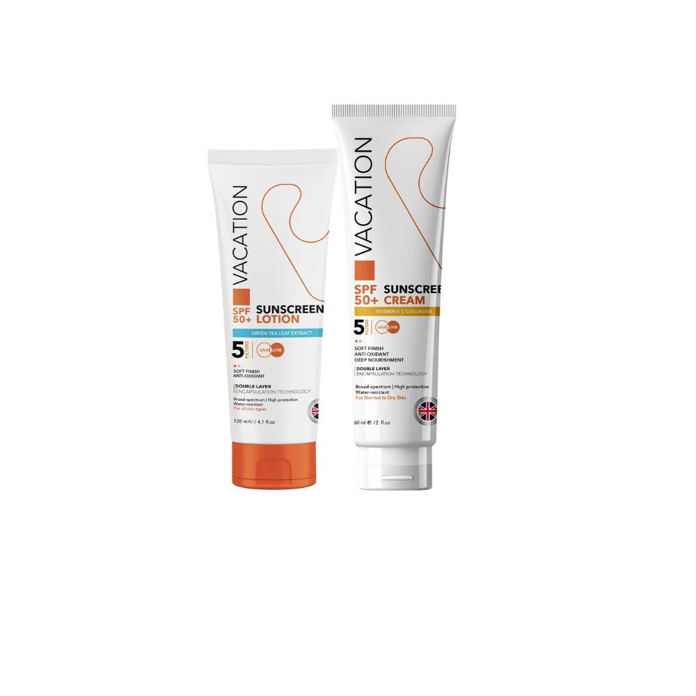 Vacation Sunscreen Lotion + Cream