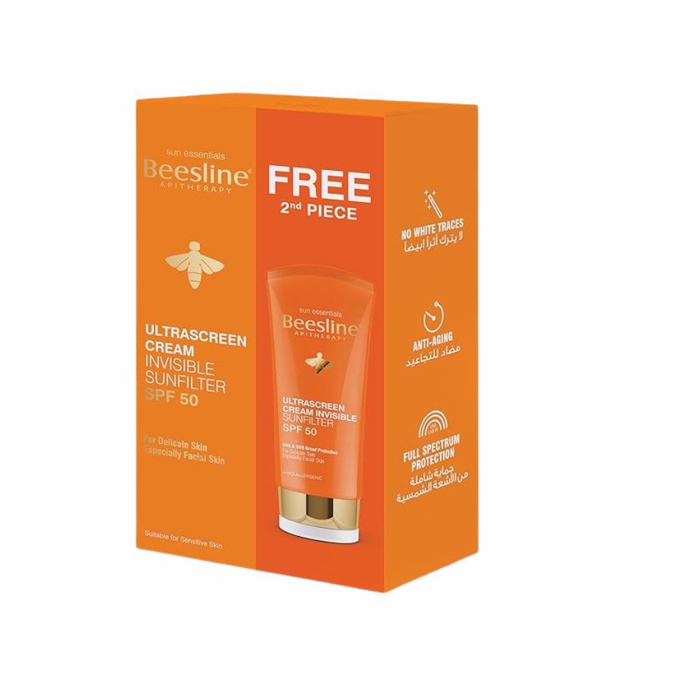 Beesline Ultrascreen Cream Invisible Sunfilter Promopack