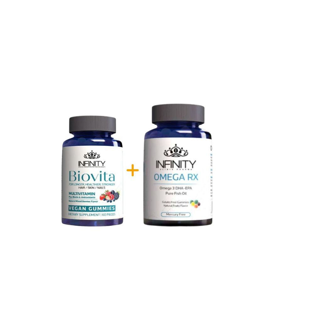 Infinity Biovita + Omega RX Gummies 30+60