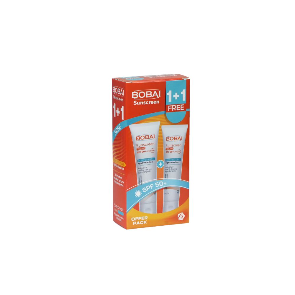 Bobai Sunscreen Cream 1+1 Offer