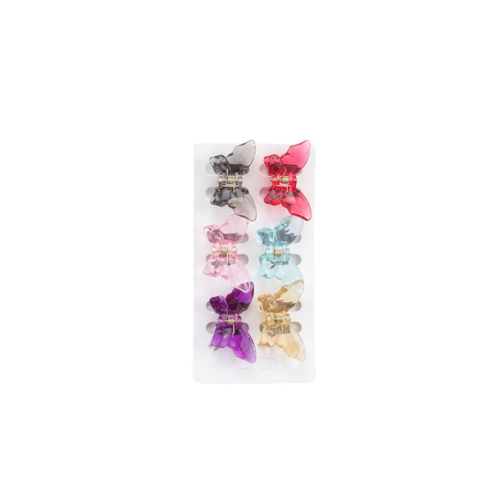 Loli Mini Hair Claw Clip 6Pcs
