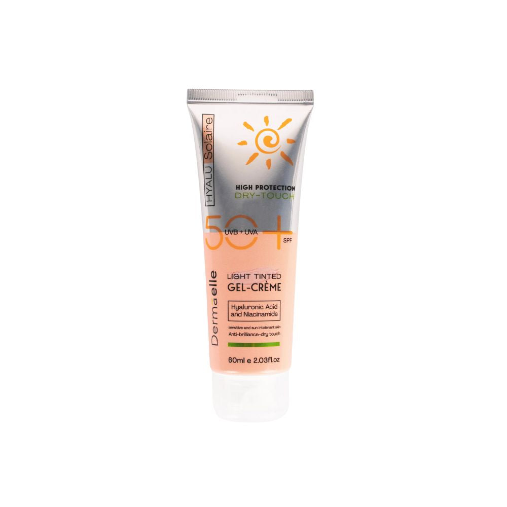 Dermaelle HyaluSolaire Gel-Creme Light Tinted SPF50+