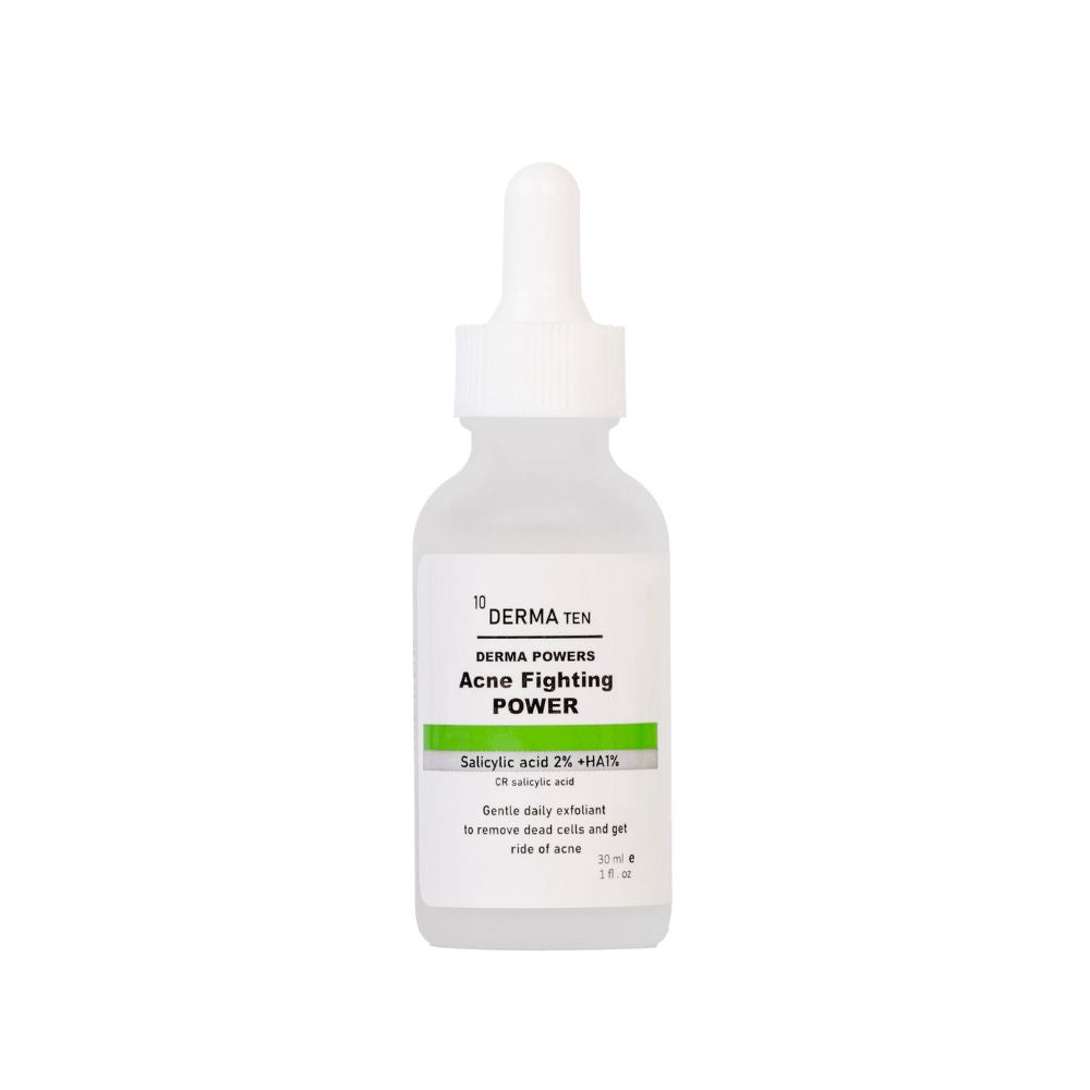 Derma Ten Acne Fighting Power Serum Salicylic Acid 2%+HA