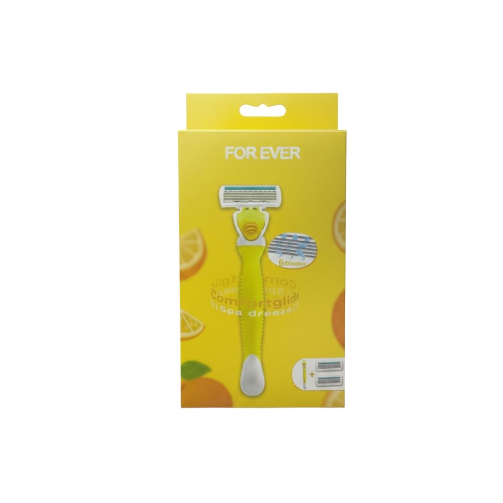 Forever Comfortglide Aloe Vera Extract 6 blades Razor