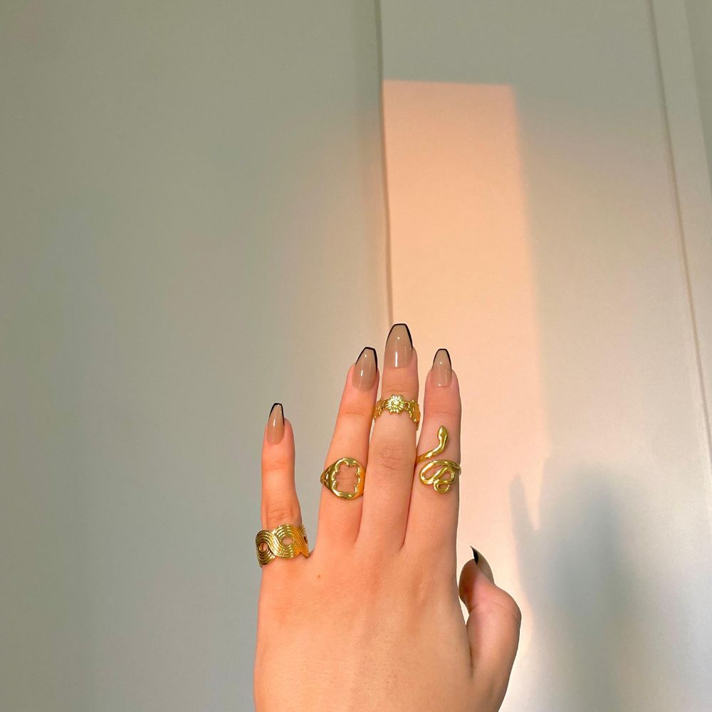 316 Stainless Steel Into The Rings (4pcs)