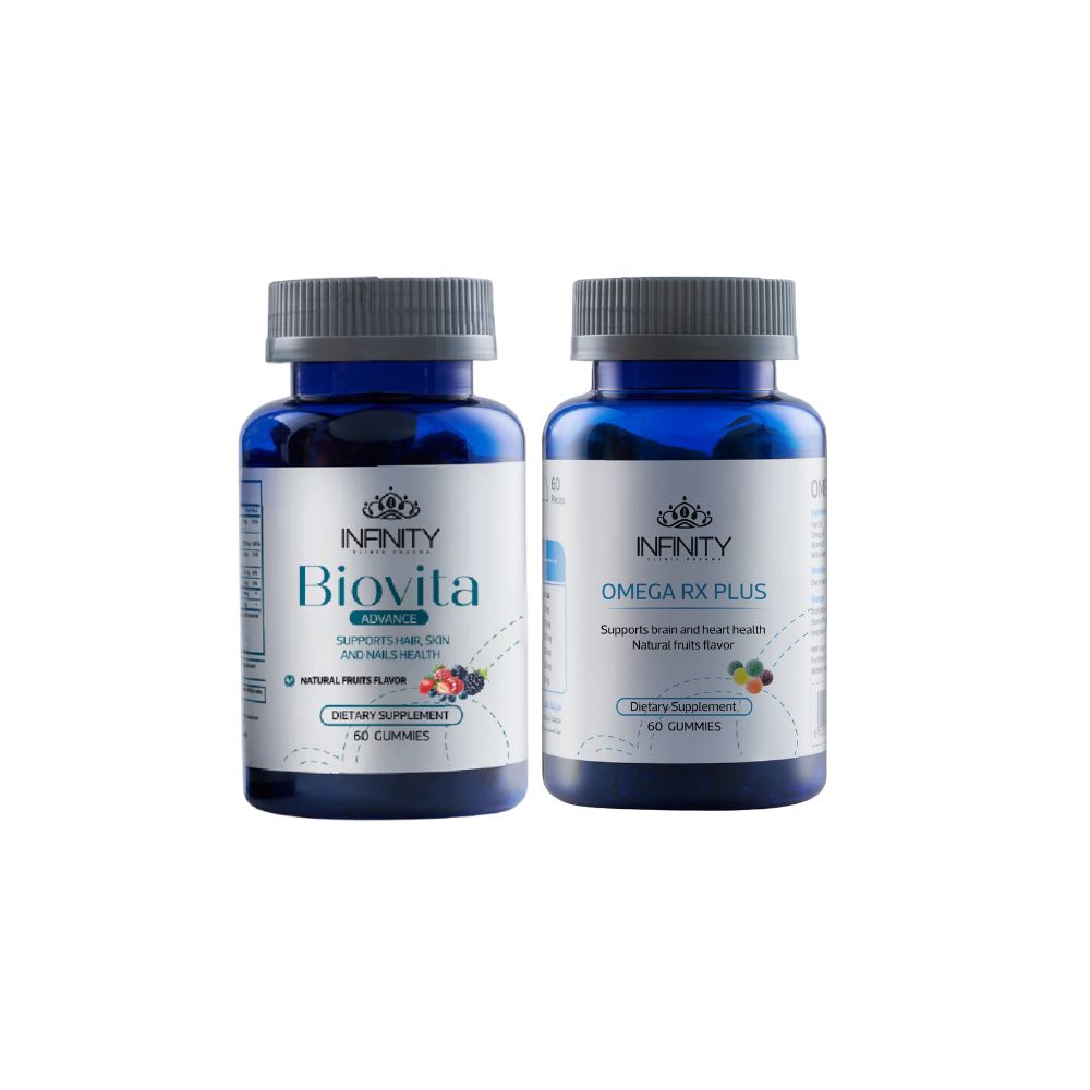 Infinity Biovita + Omega RX Gummies 60+60