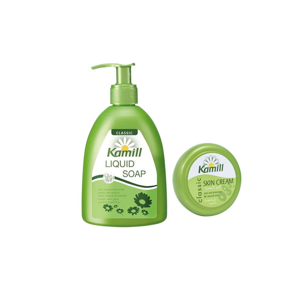 Kamil Liquid Hand Soap + Soft Cream Kit