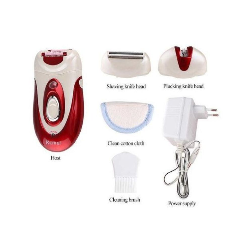 Kemei Hair Removal Epilator for Women (3 in 1)  KM-1888