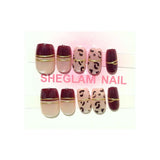 False Nails Carmen Hand Made 10 Pcs