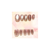 Glassy False Nails Set 10Pcs