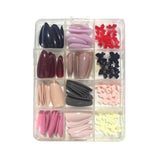 False Nails DIY Hand Made 60 Pcs