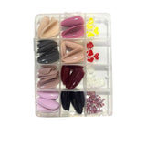 False Nails DIY Hand Made 60 Pcs