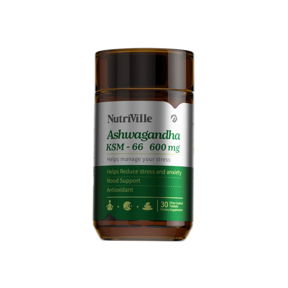 Nutriville Ashwagandha KSM-66 Dietary supplement