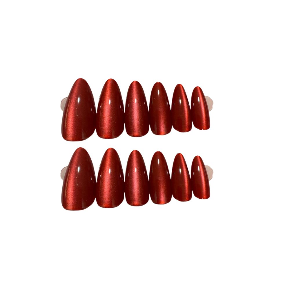 Forever Ruby Press On Nails 12 Pcs