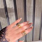 316 Stainless The Galaxy Rings (2pcs)