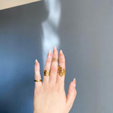 316 Stainless Steel Planet Of The Rings (4pcs)