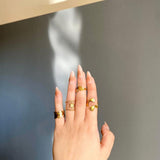 316 Stainless Steel Planet Of The Rings (4pcs)