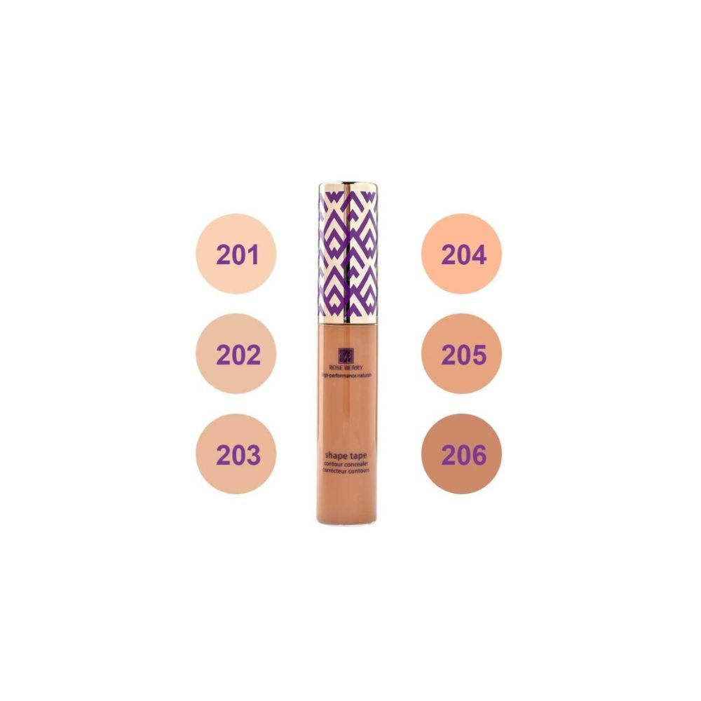 Rose Berry Shape Tape Contour Concealer