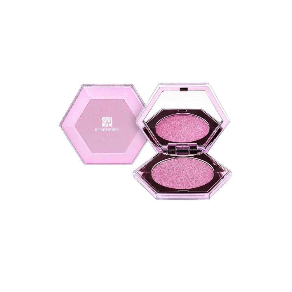 Rose Berry Diamond Bomb Highlighter Powder