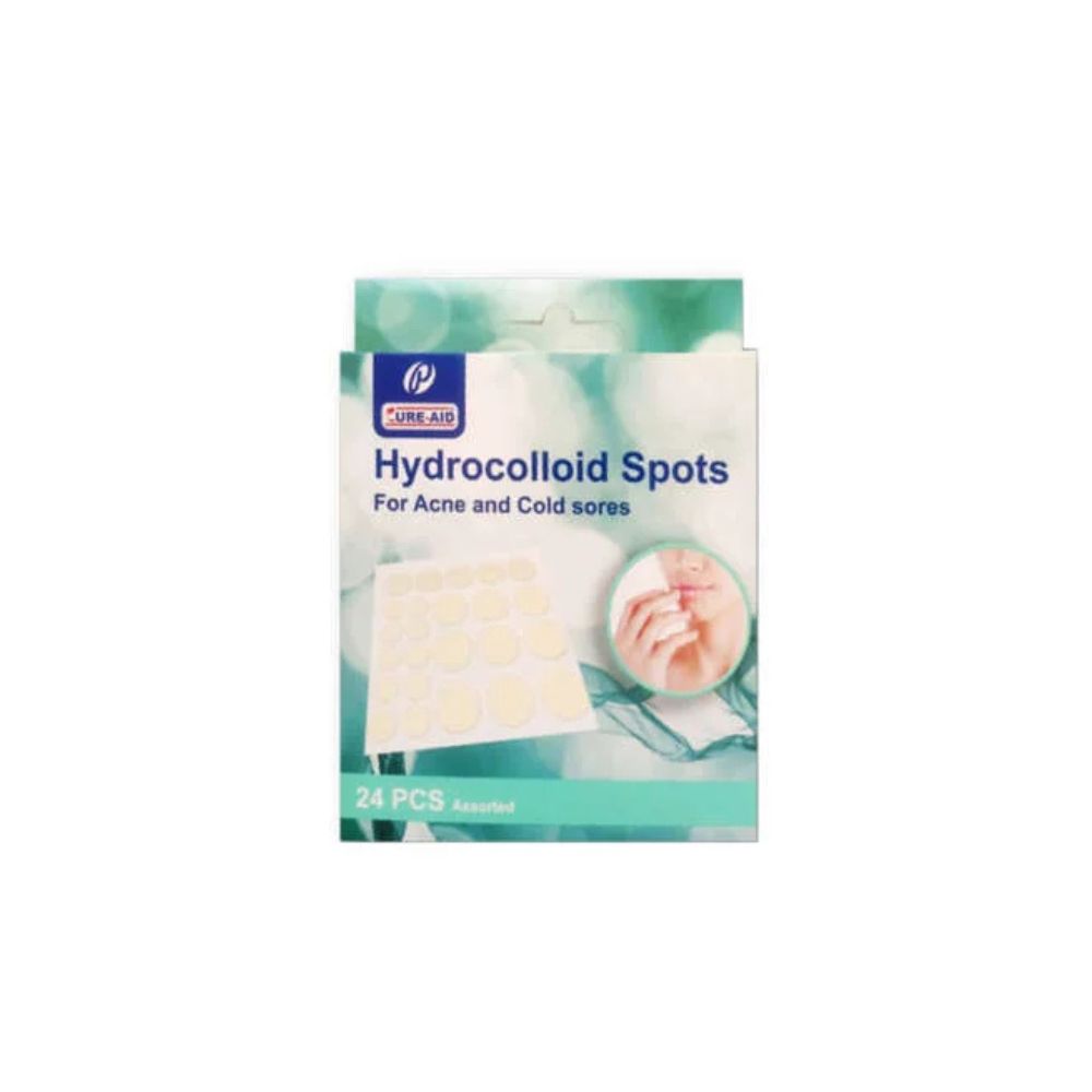 Cure Aid Hydrocolloid Spots Patch 24Pcs