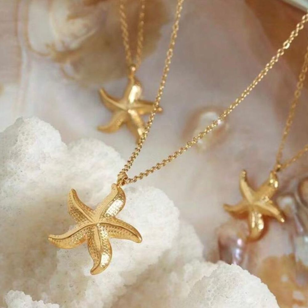 316 Stainless Steel Star of The Seas Necklace