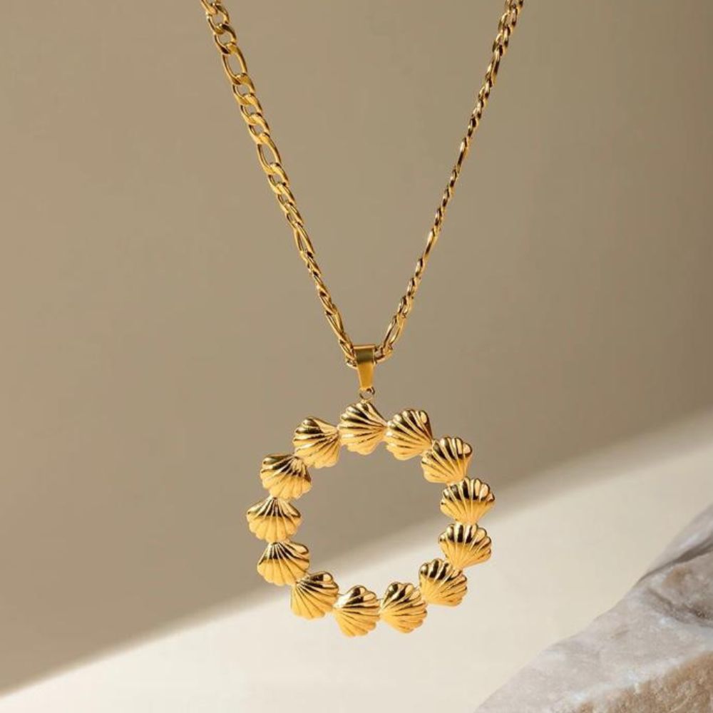 316 Stainless Steel Shell Squad Necklace