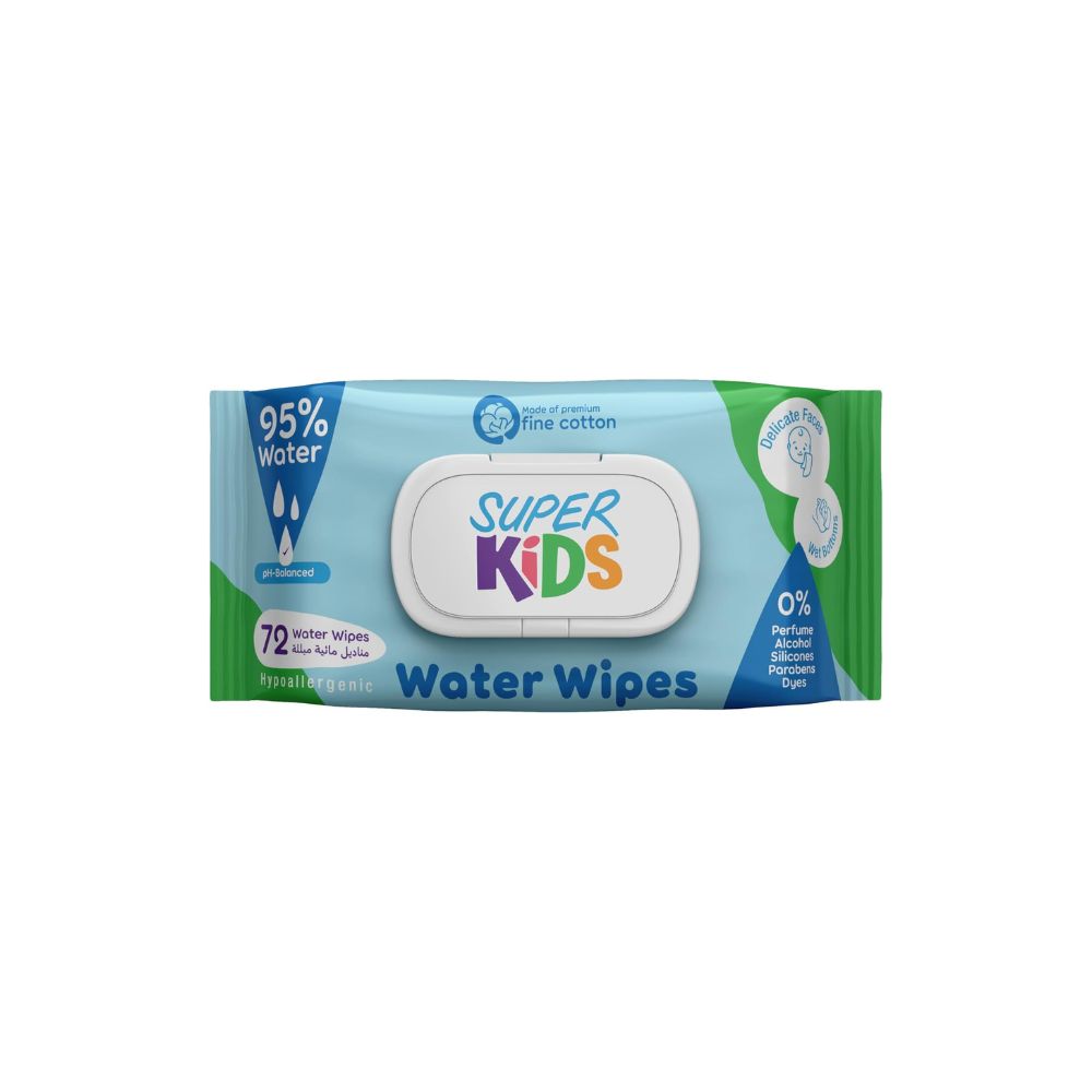 Super Kids Water Wipes
