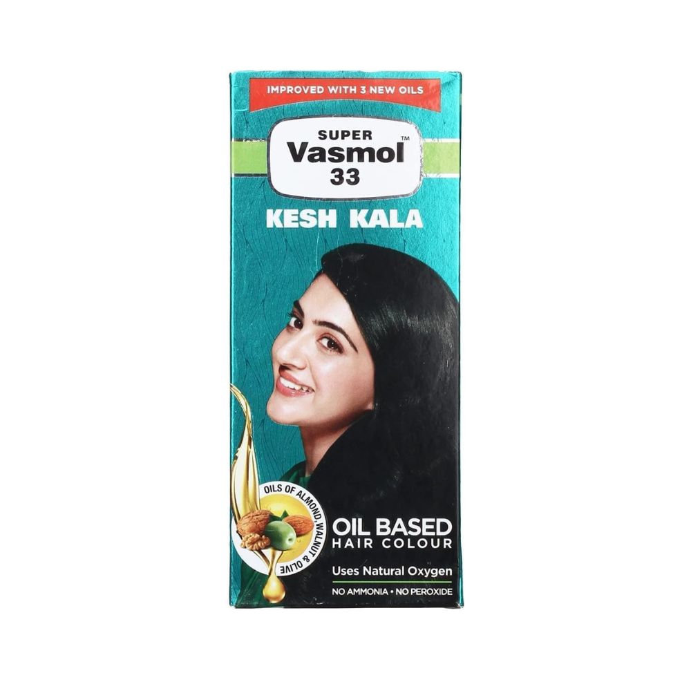 Super Vasmol 33 Kesh Kala Oil Based Hair Colour