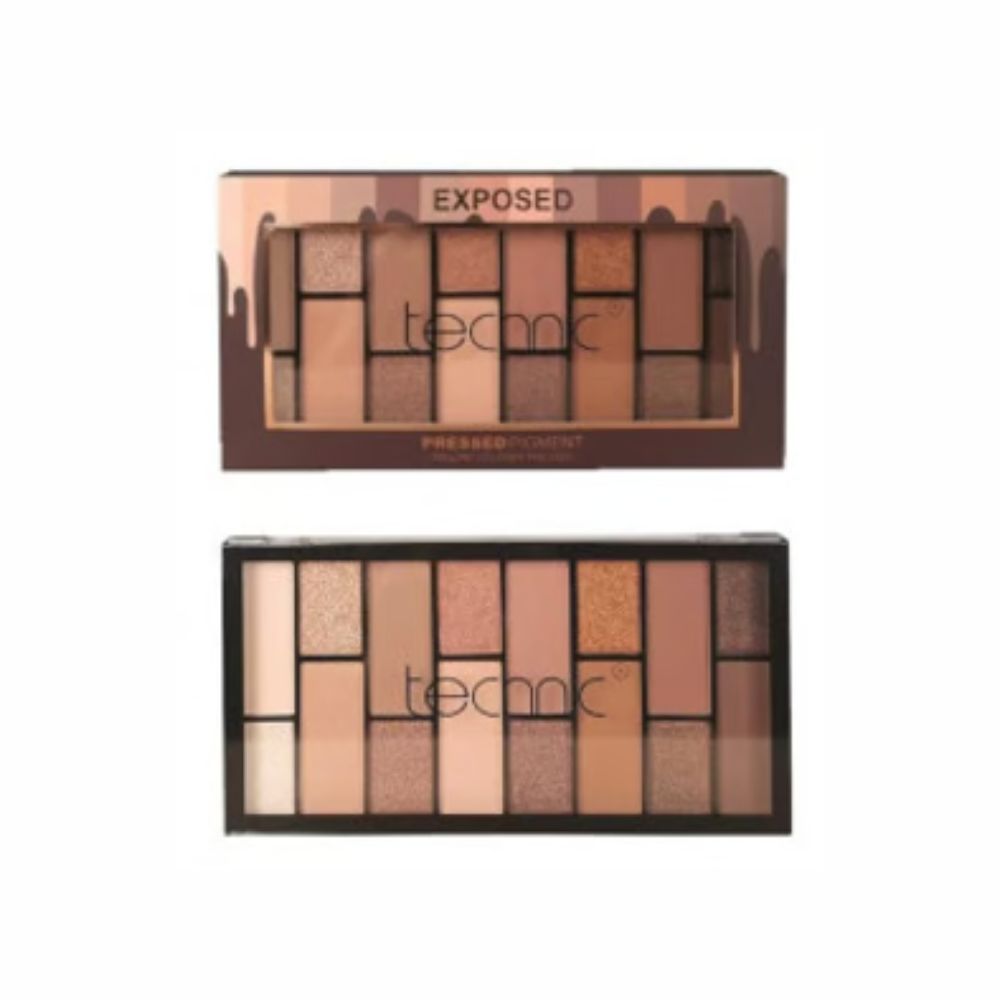 Technic Exposed Pressed Pigment 16Colors Eyeshadow Palette