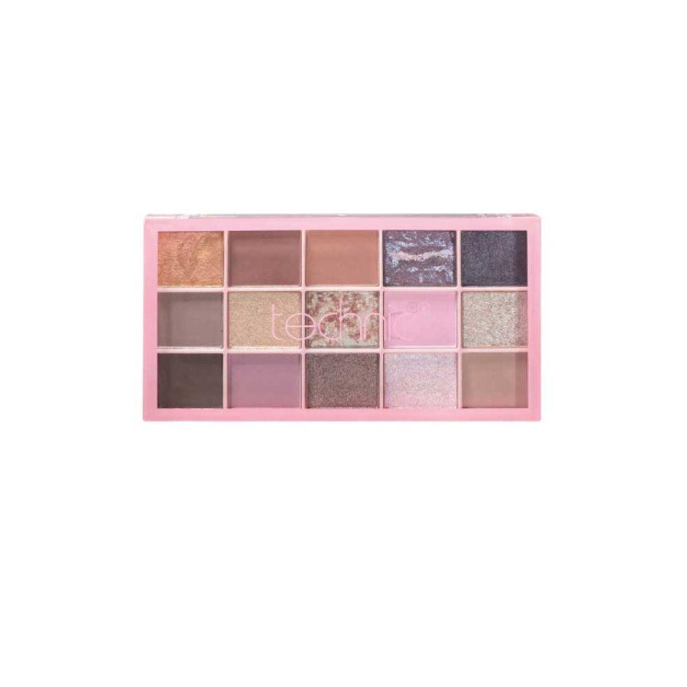 Technic Unconditional Pressed Pigment 15Colors Eyeshadow Palette
