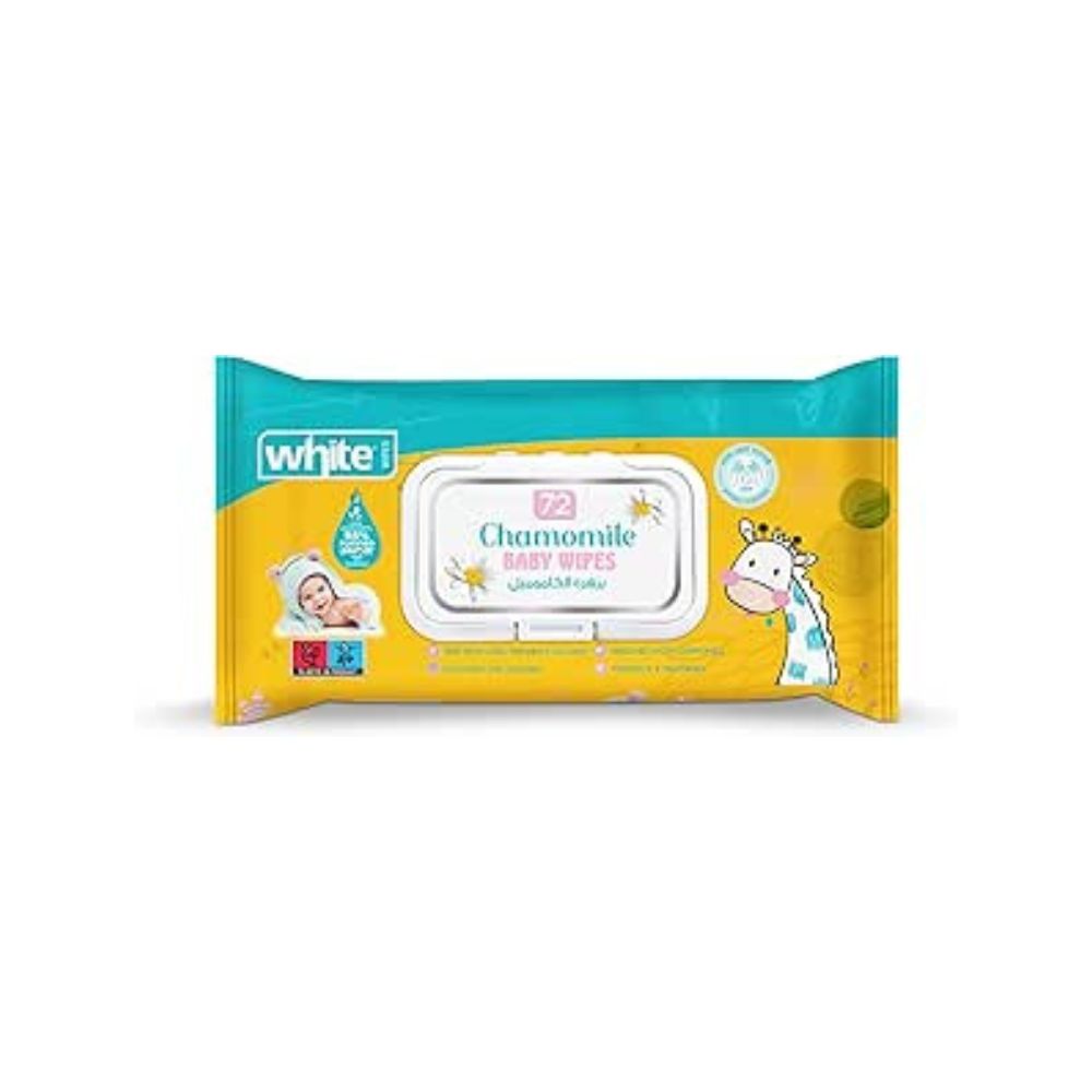 White Baby Wet Wipes