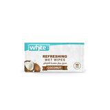 White Pocket Wet Wipes 10 Pcs