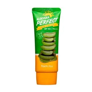 FARMSTAY ALOEVERA PERFECT SUNSCREEN CREAM