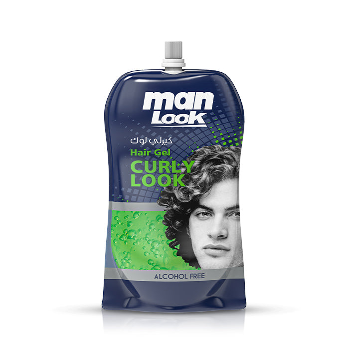 Man look Curly Gel